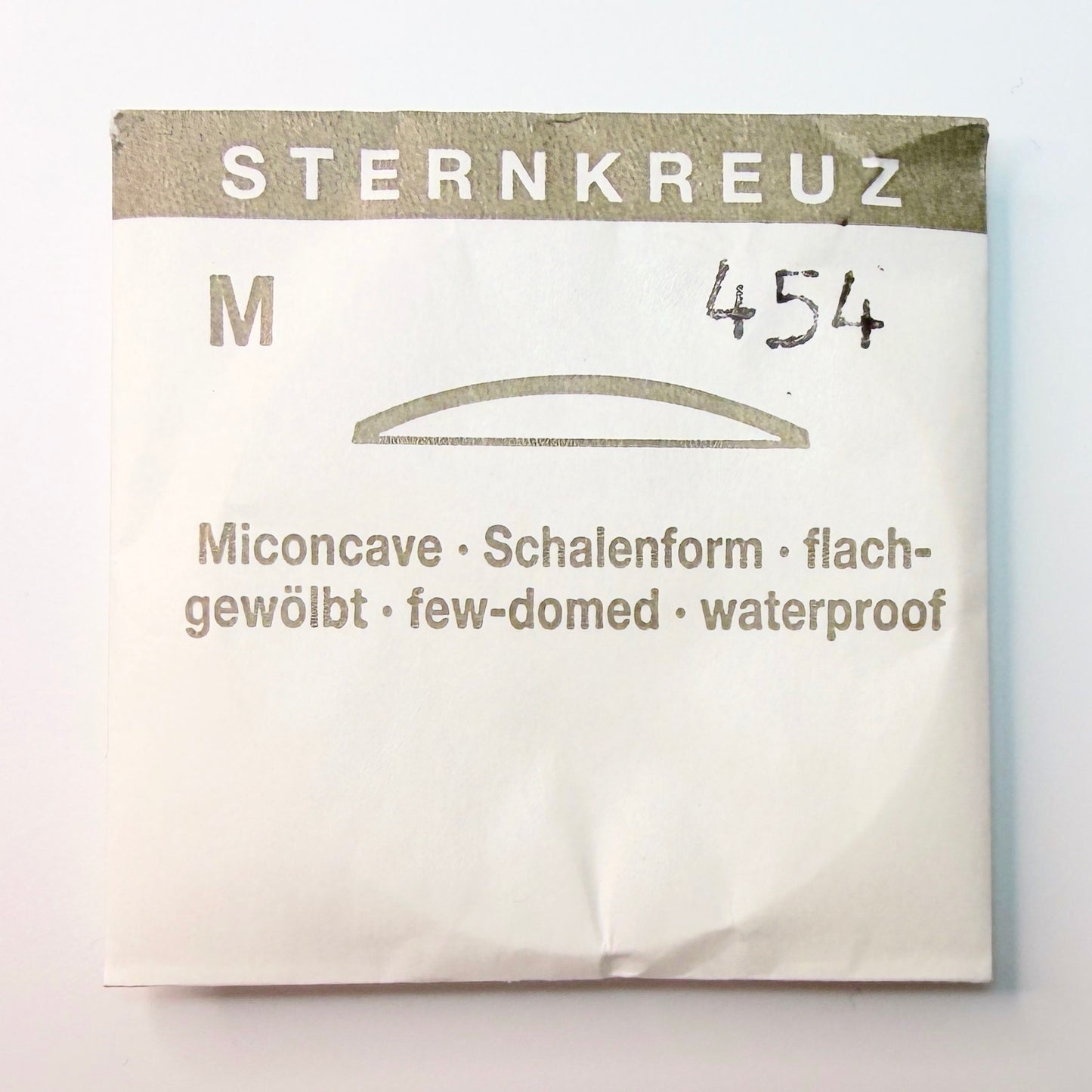 Sternkreuz Acrylic Watch Crystal 45.4mm Low-Domed