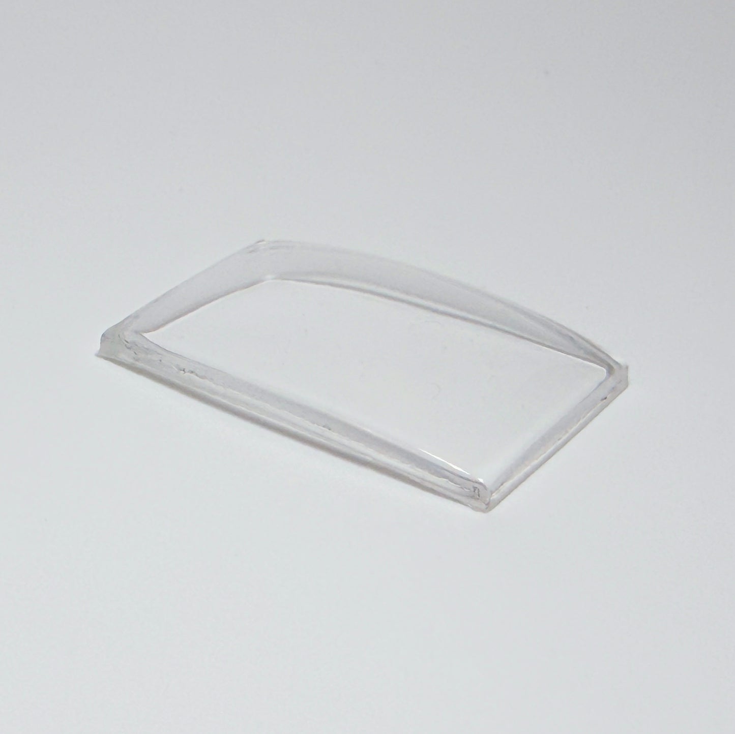 Tonneau / Barrel (PMT Series) - Bottom Edge Curved (Long Sides) - G-S Flexo Acrylic Watch Crystals - Vintage New Old Stock