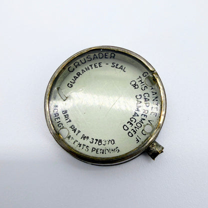 Vintage Crusader Watch Movement – 15 Jewels – Swiss Made – Spares/Repair