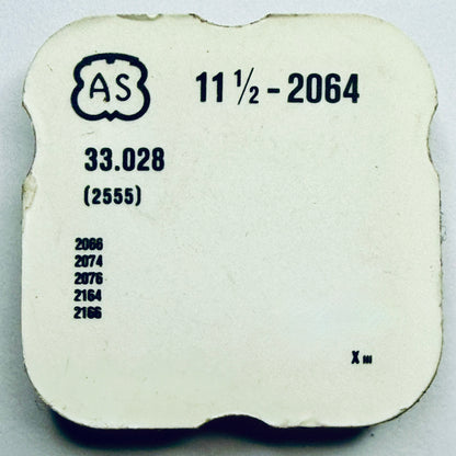 AS 2064 – Day Date Driving Wheel - 33.028 (2555)