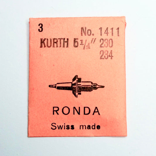 Certina / Kurth 230 / 234 - Balance Staff - Ronda No.1411