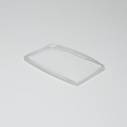 Tonneau / Barrel (PMT Series) - Bottom Edge Curved (Long Sides) - G-S Flexo Acrylic Watch Crystals - Vintage New Old Stock