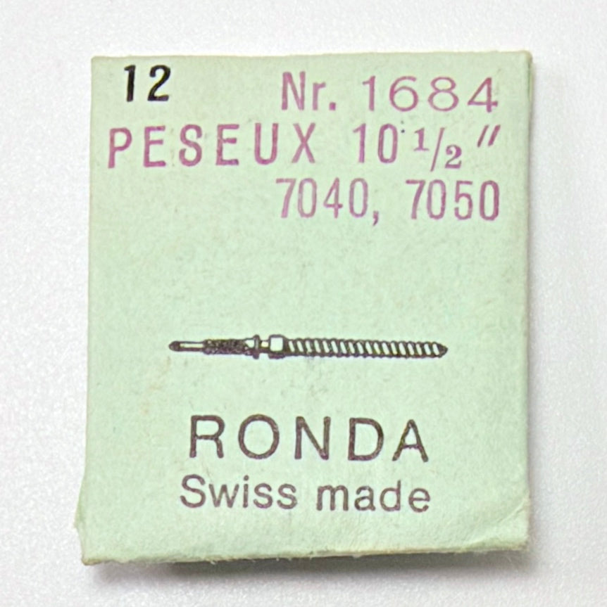 Peseux 7040, 7050 - Winding Stem - Ronda 1684 - image 1