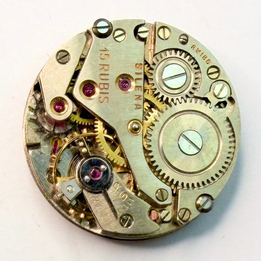 Silena 15 Rubis Watch Movement 19.7mm – For Spares or Repair - image 1