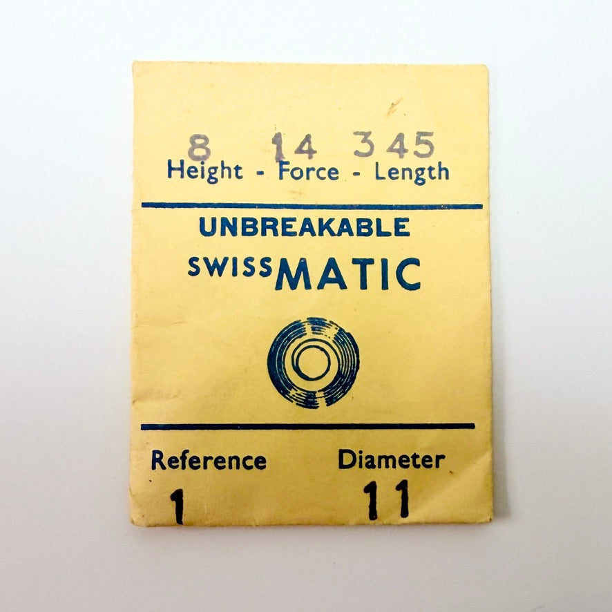 Swissmatic Mainspring - H 1.8 × T 0.13 × L 345 × D 11 mm - image 1