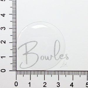 34.4mm Round Extra Low Dome Mineral Glass Watch Crystal - Antique New Old Stock