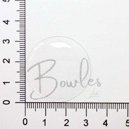 Antique New Old Stock — 32.1 mm — Round Low Dome — Mineral Glass Watch Crystal — WC0005/155 - image 1