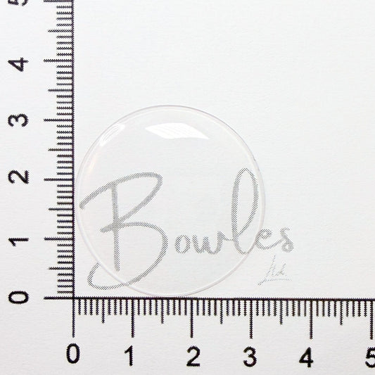 Antique New Old Stock — 32.1 mm — Round Low Dome — Mineral Glass Watch Crystal — WC0005/155 - image 1