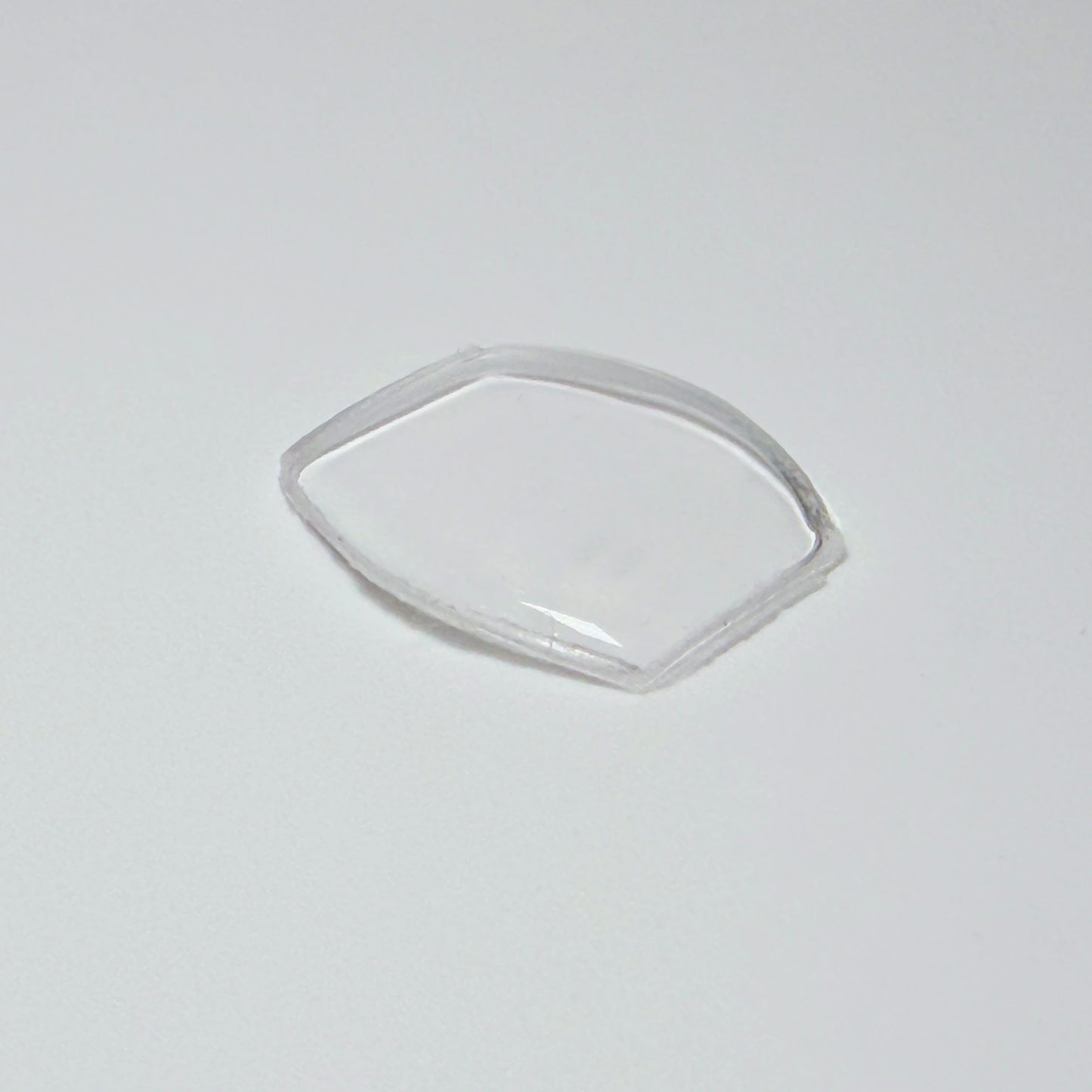 Tonneau / Barrel (PMT Series) - Bottom Edge Curved (Both Sides) - G-S Flexo Acrylic Watch Crystals - Vintage New Old Stock