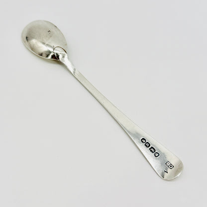 Antique Sterling Silver Mustard Spoon - London 1838 Charles Boyton