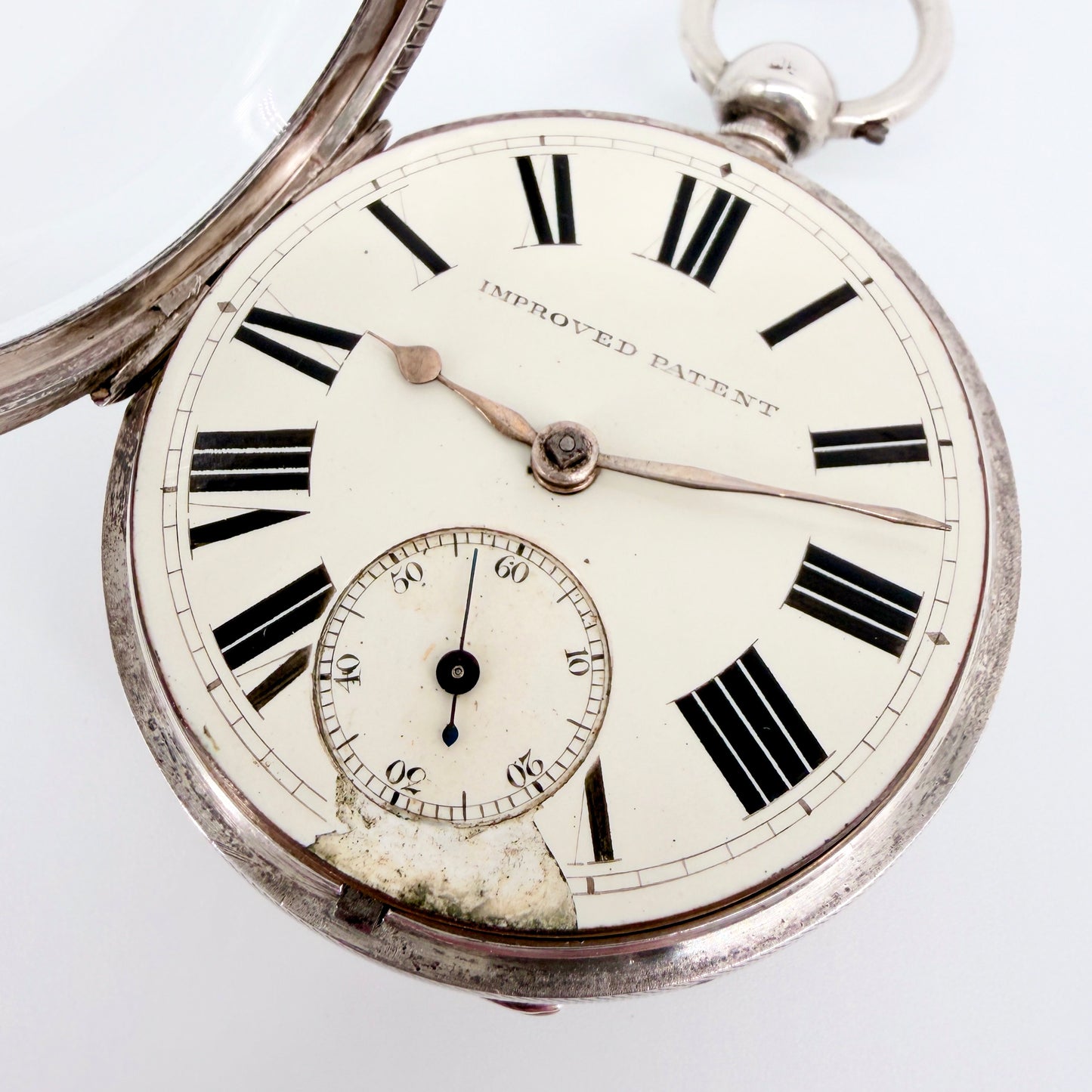 Antique Silver Fusee Pocket Watch - London 1873 William Carter - Working