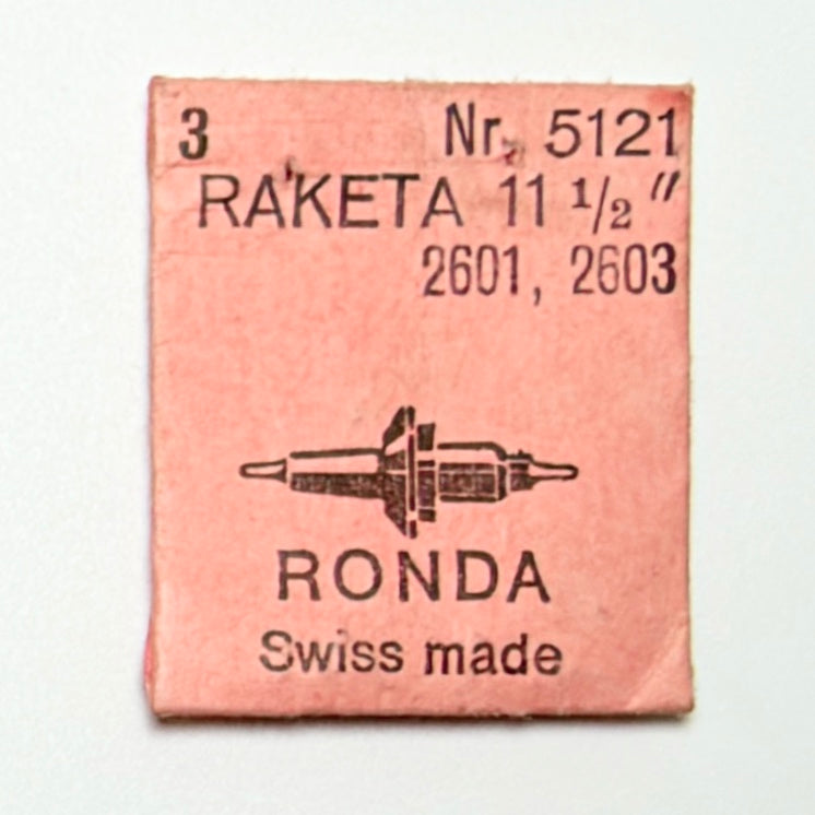 Raketa 2601, 2603 - Balance Staff - Ronda 5121 - image 1