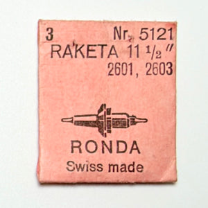 Raketa 2601, 2603 - Balance Staff - Ronda 5121