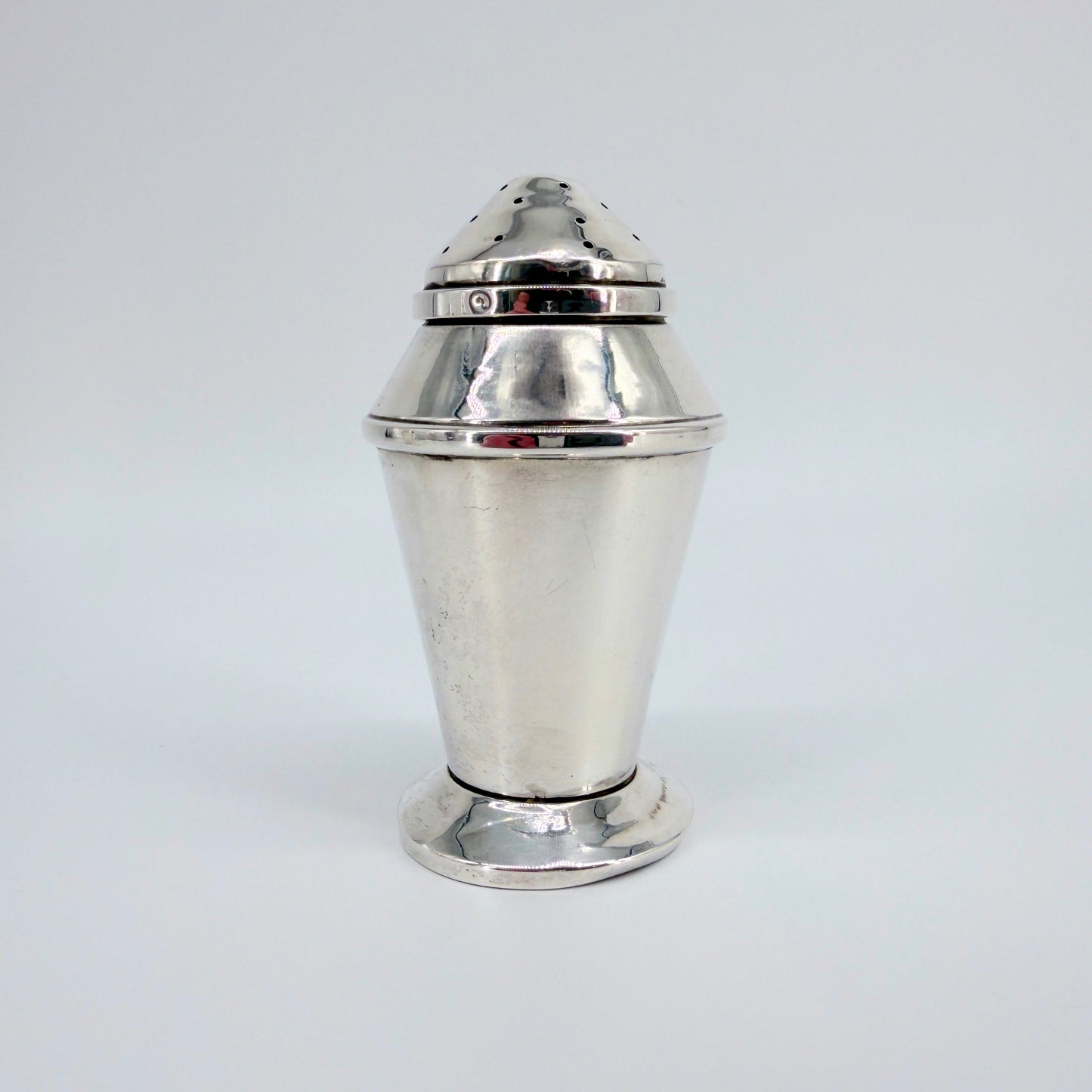 Antique Sterling Silver Salt & Pepper Pots – Birmingham 1932 – A. L. Davenport