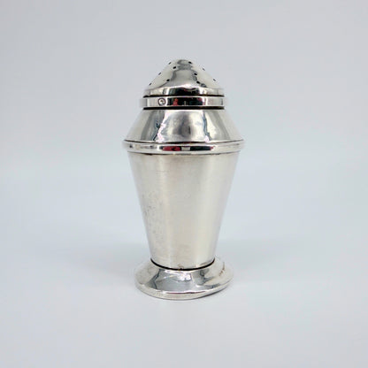 Antique Sterling Silver Salt & Pepper Pots – Birmingham 1932 – A. L. Davenport