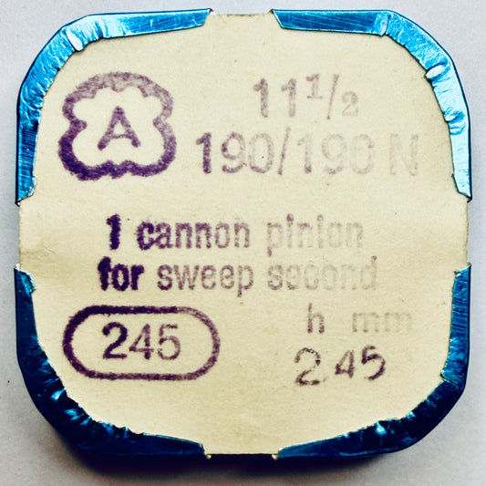 Arogno 190 – Cannon Pinion, Height 2.45 mm - 245