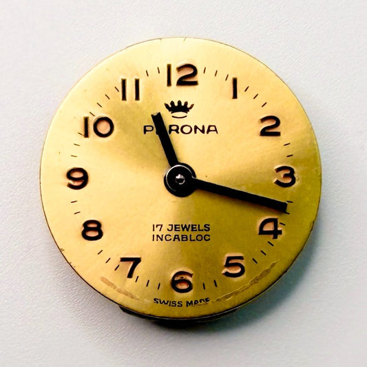 Parona 17 Jewel Swiss Watch Movement FHF ST 69-21 For Spares or Repair - image 2