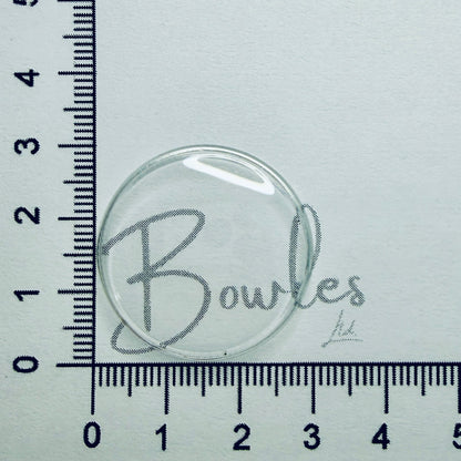 Round - High Domed Pitched Sides (Empire) - P.X. Acrylic Watch Crystals - Vintage New Old Stock