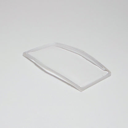 Hexagon - Bottom Edge Curved (Long Sides) - G-S Flexo Acrylic Watch Crystals - Vintage New Old Stock
