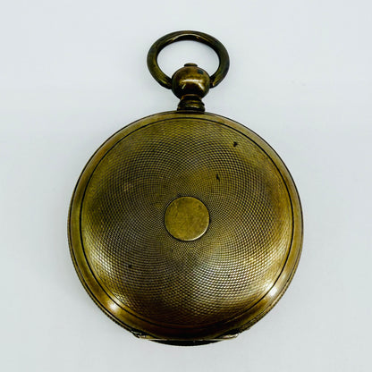 Antique Swiss Pocket Watch - 48mm - Spares or Repair