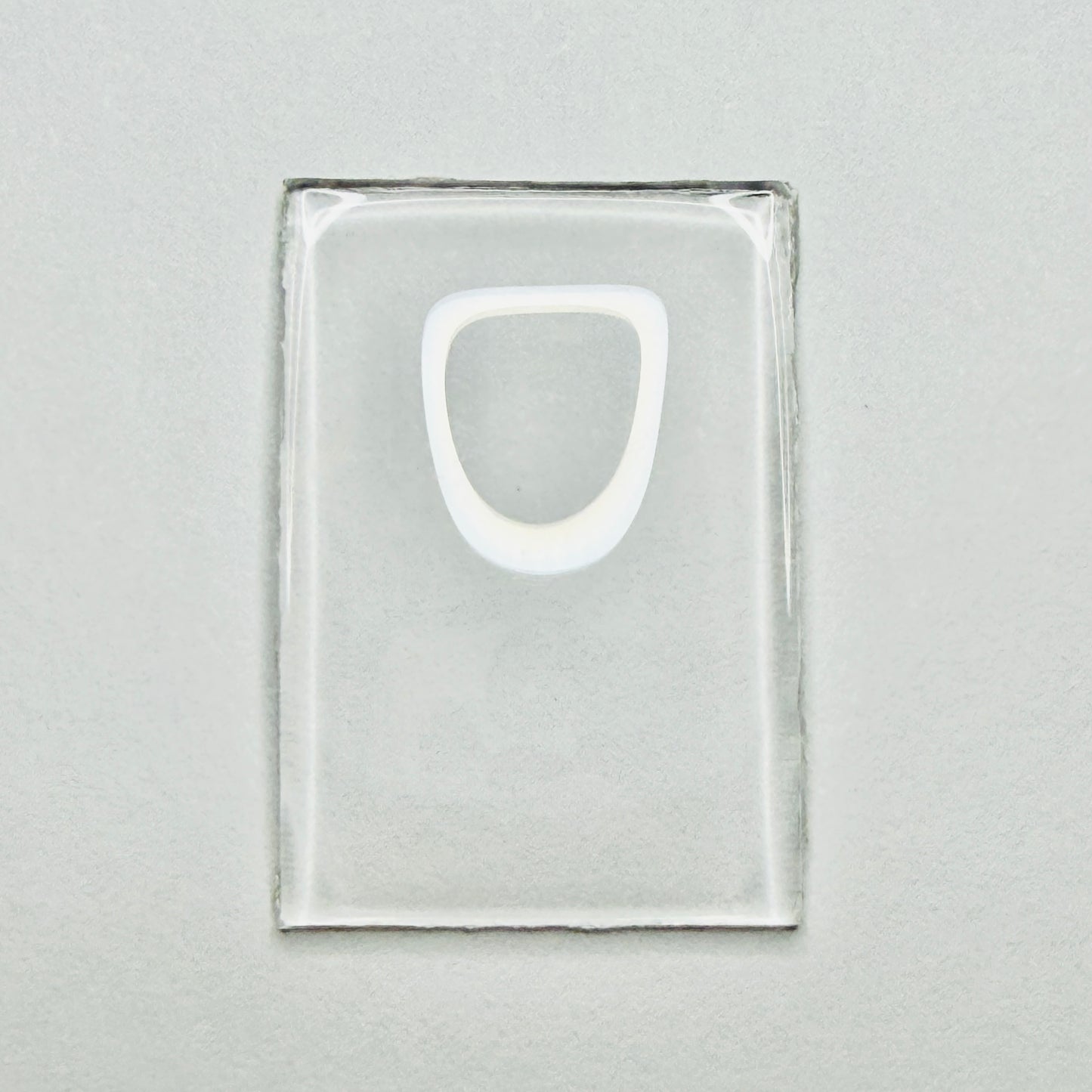 Rectangle - Curved Edge - Domed - BCL Acrylic Watch Crystals - Vintage New Old Stock