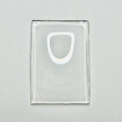 Rectangle - Curved Edge - Domed - BCL Acrylic Watch Crystals - Vintage New Old Stock