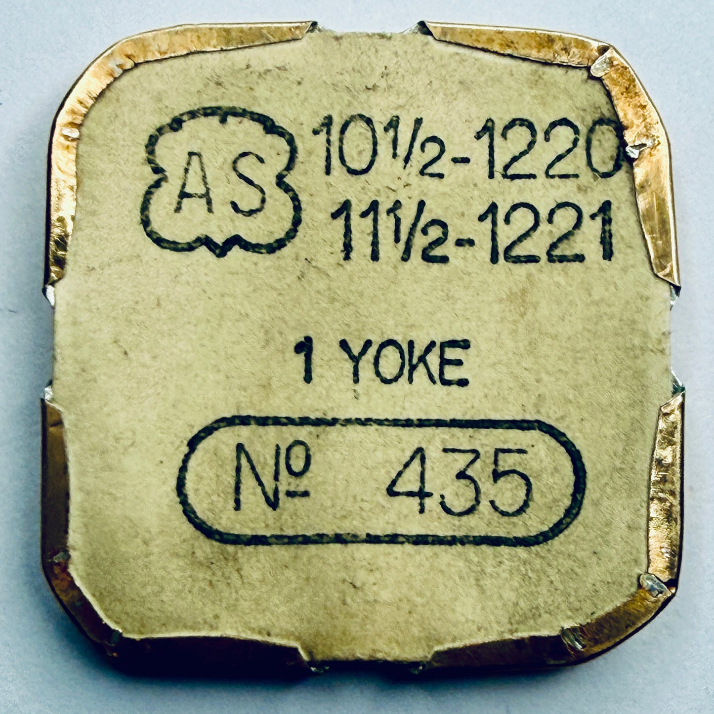 AS 1220 / 1221 – Yoke / Return Bar - 435