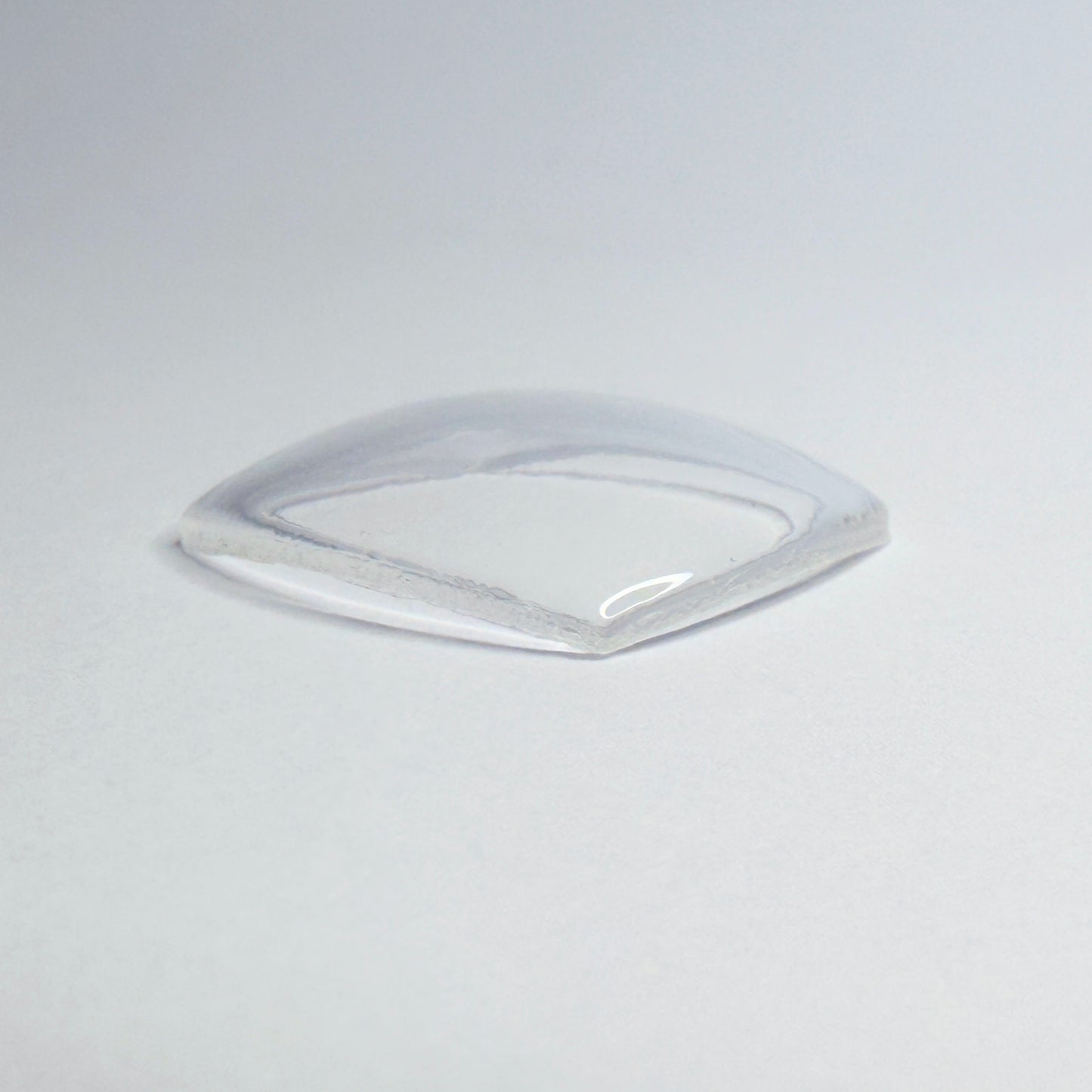 Cushion - Bottom Edge Curved (Both Sides) - G-S Flexo Acrylic Watch Crystals - Vintage New Old Stock