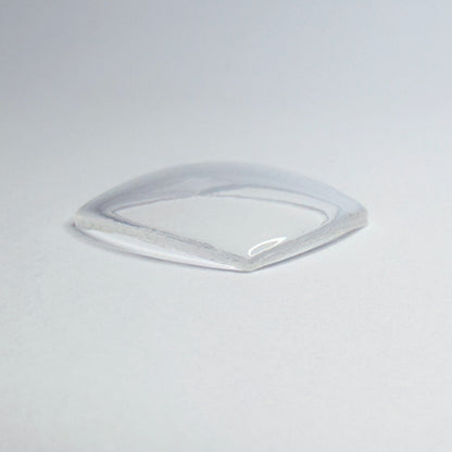 Cushion - Bottom Edge Curved (Both Sides) - G-S Flexo Acrylic Watch Crystals - Vintage New Old Stock