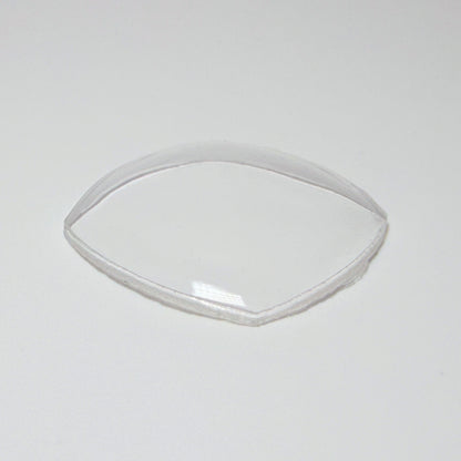 Curved Square - Bottom Edge Curved (Both Sides) - G-S Flexo Acrylic Watch Crystals - Vintage New Old Stock