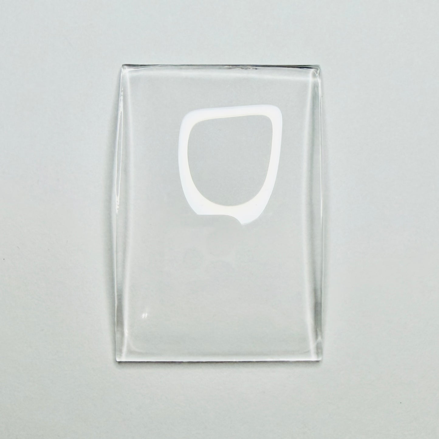 Rectangle - Curved Edge - Domed - BCL Acrylic Watch Crystals - Vintage New Old Stock