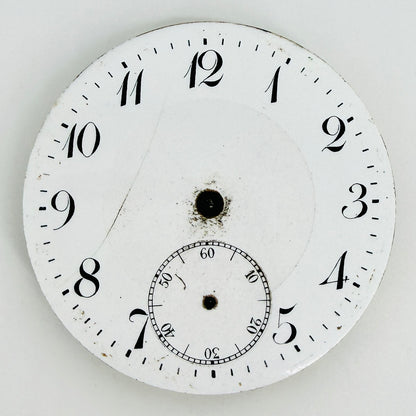 Antique Swiss Pocket Watch Movement - 43mm – Spares or Repair