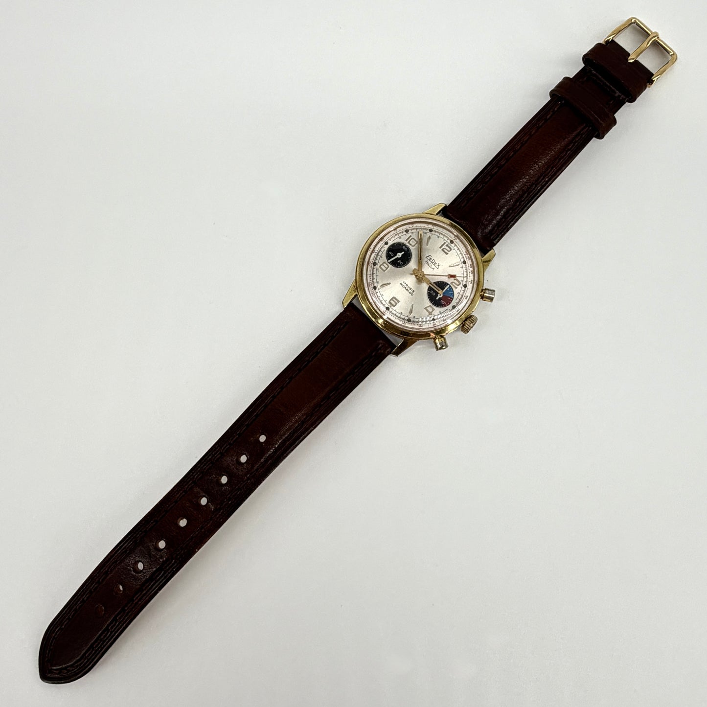 Vintage Fedex Chronograph Watch - Valjoux 7733