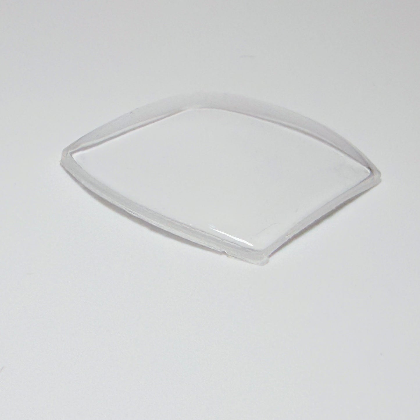Tonneau / Barrel (PMT Series) - Bottom Edge Curved (Both Sides) - G-S Flexo Acrylic Watch Crystals - Vintage New Old Stock