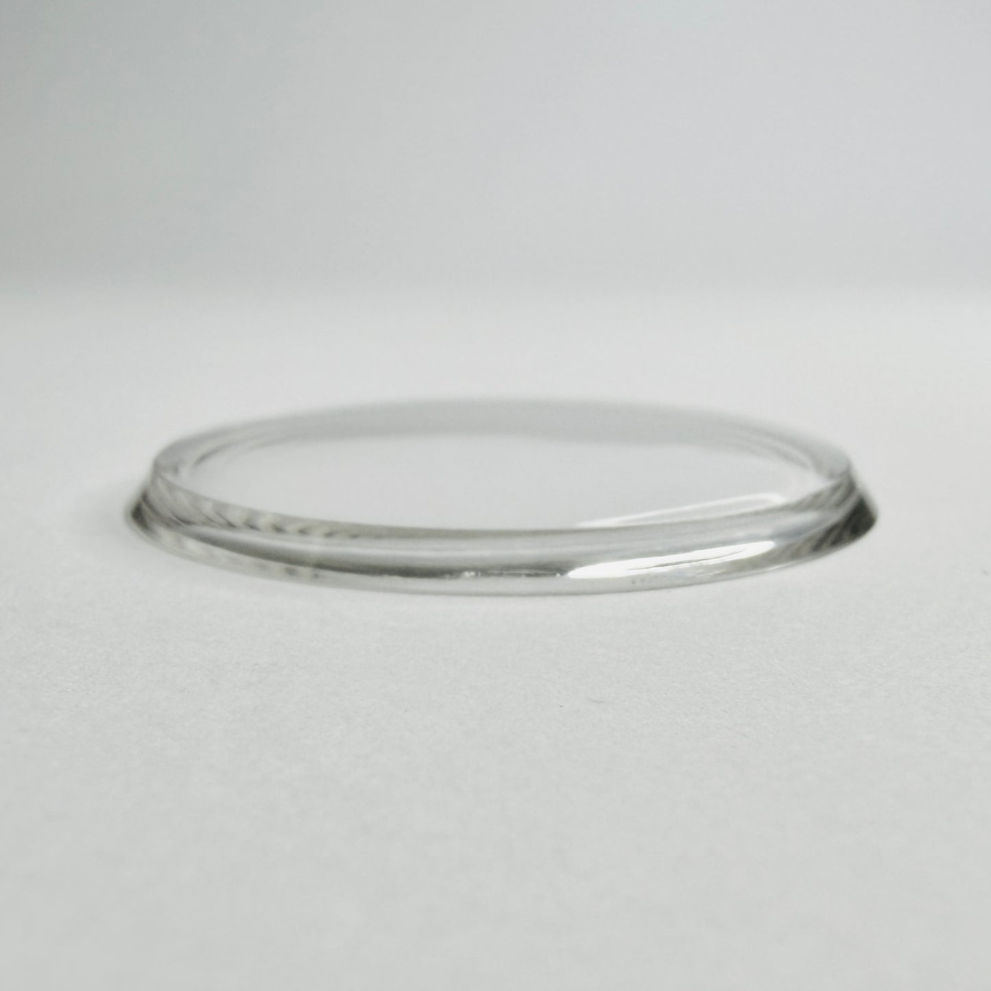 Antique Pocket Watch Crystal – 37.1 mm – Round Flat Top – Mineral Glass