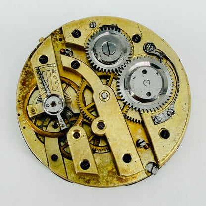 Antique Pocket Watch Movement - 33.3mm – Spares / Repair