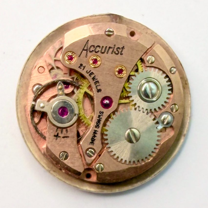 Felsa 4130 Accurist Watch Movement – 17.5mm, For Spares or Repair - image 1