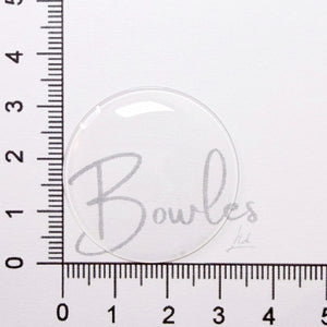 33.5mm Round Low Dome Mineral Glass Watch Crystal - Antique New Old Stock