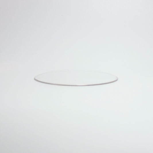 Antique New Old Stock — 34.4 mm — Round Extra Low Dome — Mineral Glass Watch Crystal — WC0005/157 - image 2