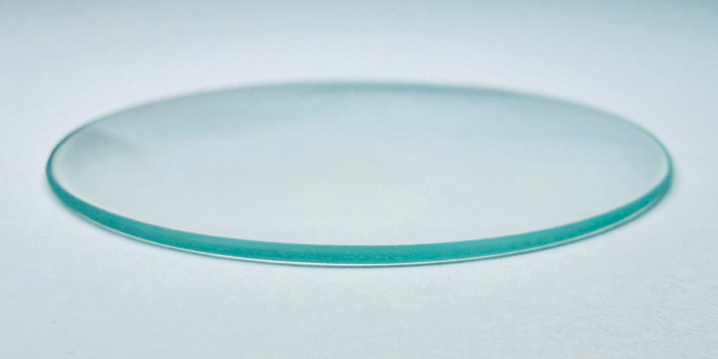 Round - Medium Dome - Mineral Glass Watch Crystals - Brand New