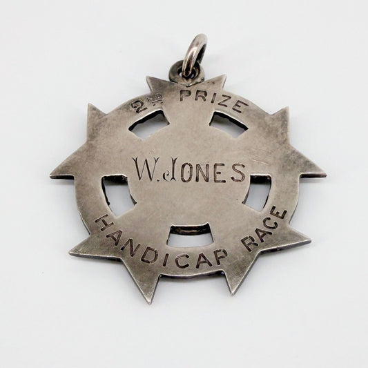 Victorian Sporting Cross Medal – 2nd Prize Handicap Race – W. Jones