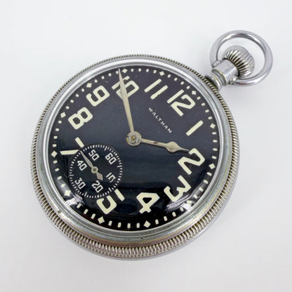 Waltham Military Pocket Watch – Model 1908 Grade 1609 – Dec 1942 - Working