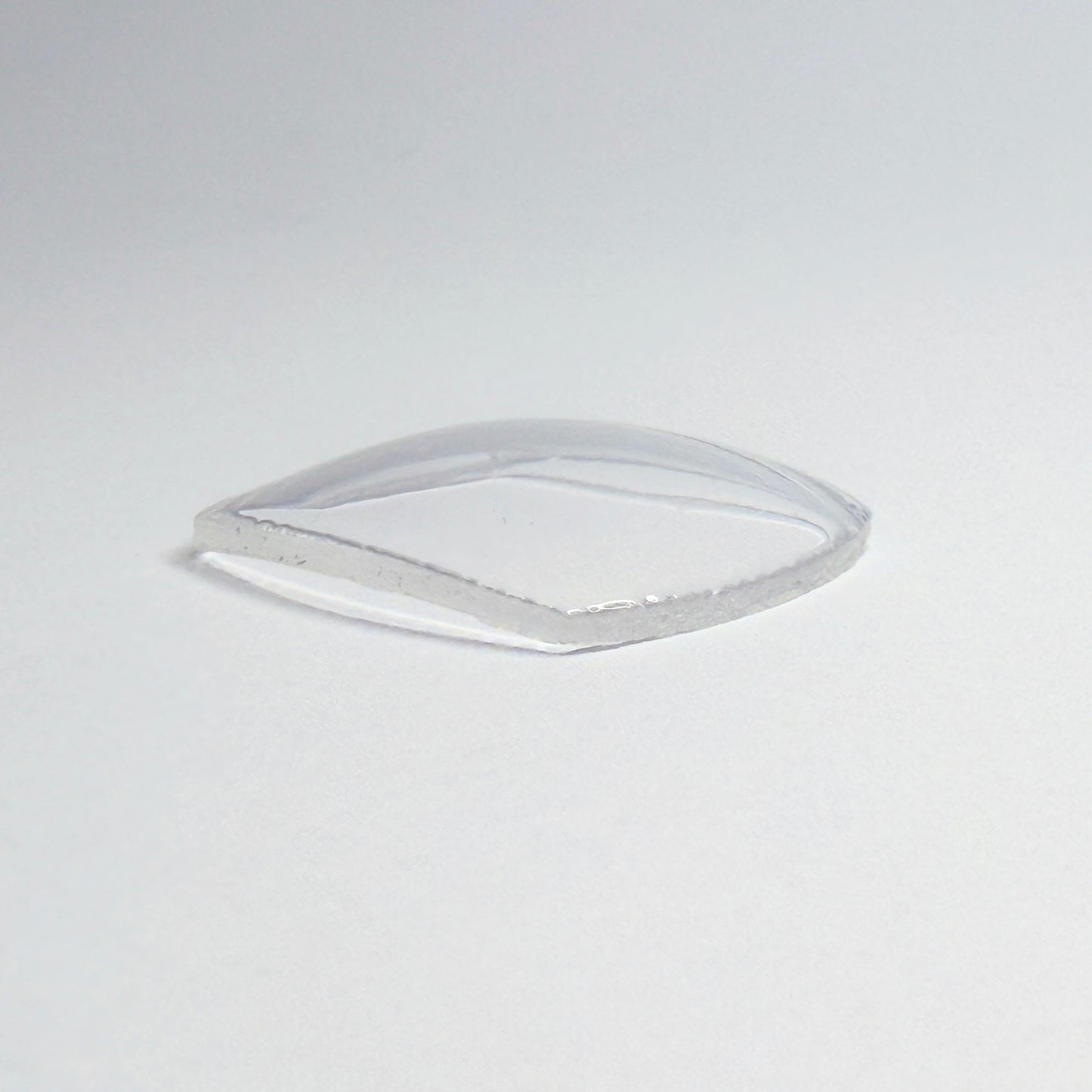 Cushion - Bottom Edge Curved (Long Sides) - G-S Flexo Acrylic Watch Crystals - Vintage New Old Stock