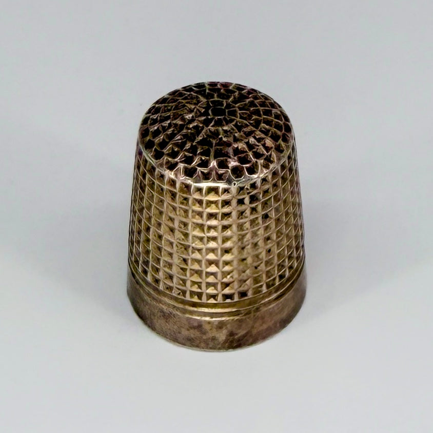 Charles Horner Dorcas Sterling Silver Thimble – Size 8