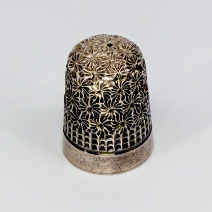 Antique Sterling Silver Thimble – James Swann & Son – Edinburgh 1930
