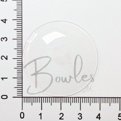 Antique New Old Stock — 39.0 mm — Round Low Dome — Mineral Glass Watch Crystal — WC0005/151 - image 1