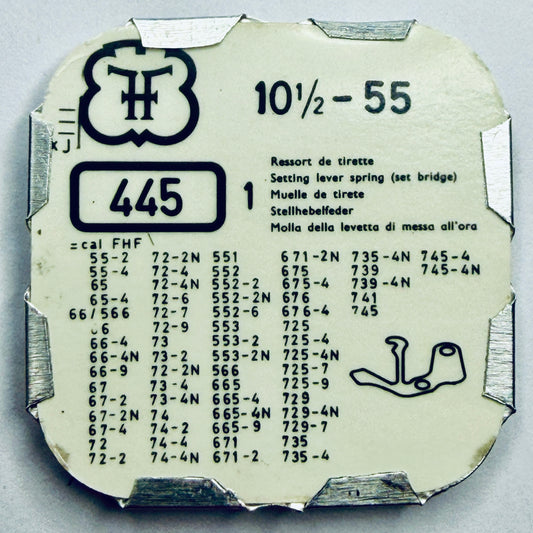FHF 55 – Setting Lever Spring - 445