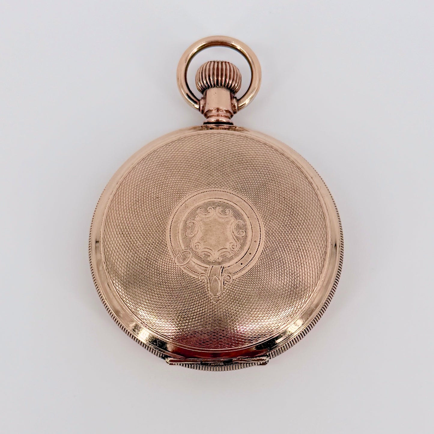 Antique Elgin Full Hunter Pocket Watch 1928 – Keystone Gold Filled Case – Working
