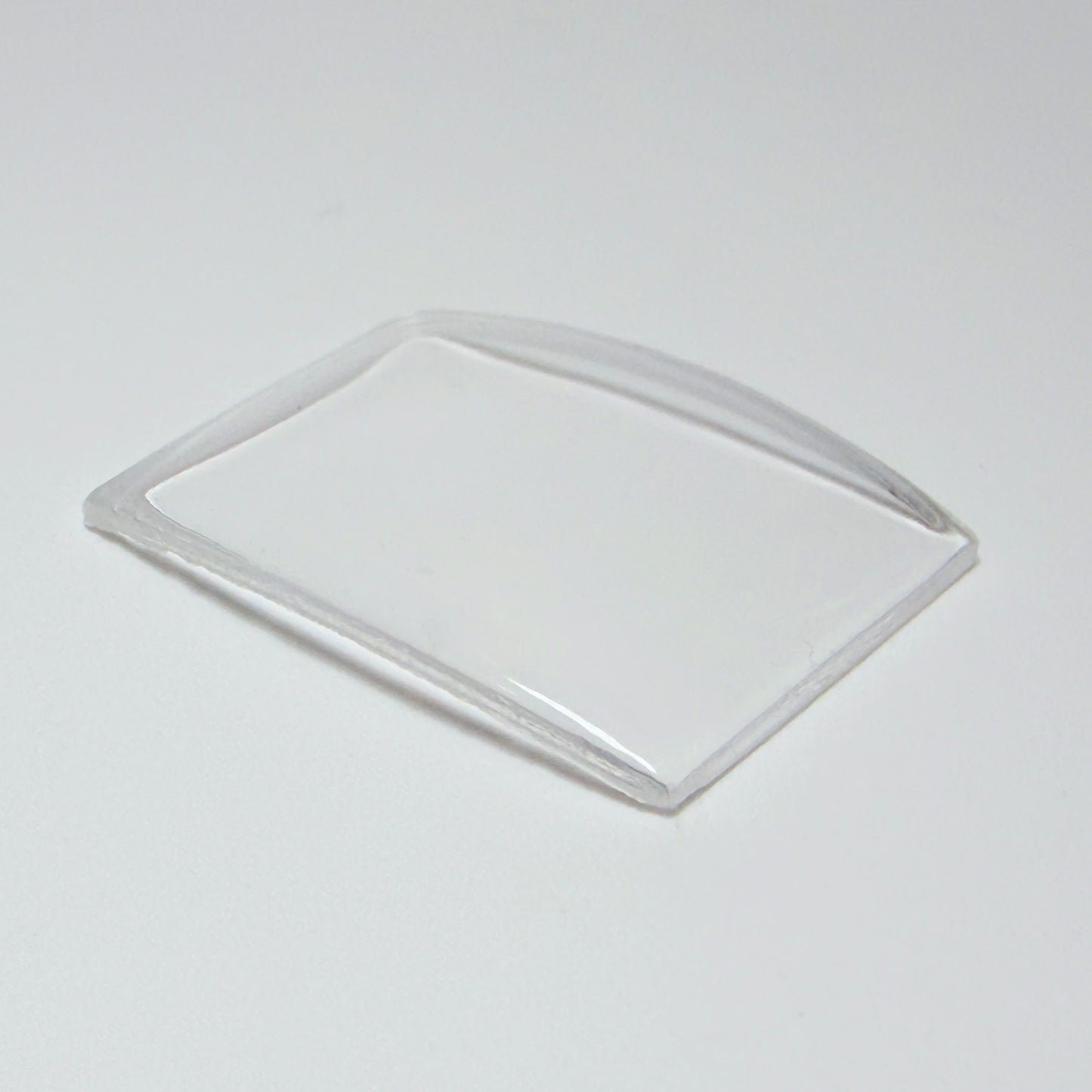 Tonneau / Barrel (PMT Series) - Bottom Edge Curved (Long Sides) - G-S Flexo Acrylic Watch Crystals - Vintage New Old Stock