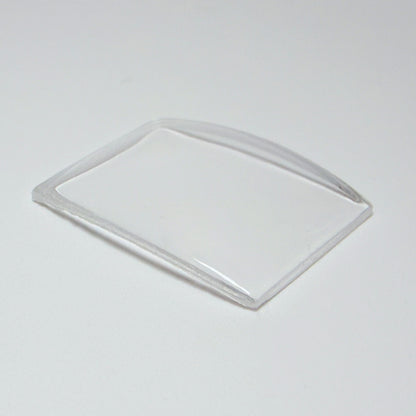 Tonneau / Barrel (PMT Series) - Bottom Edge Curved (Long Sides) - G-S Flexo Acrylic Watch Crystals - Vintage New Old Stock
